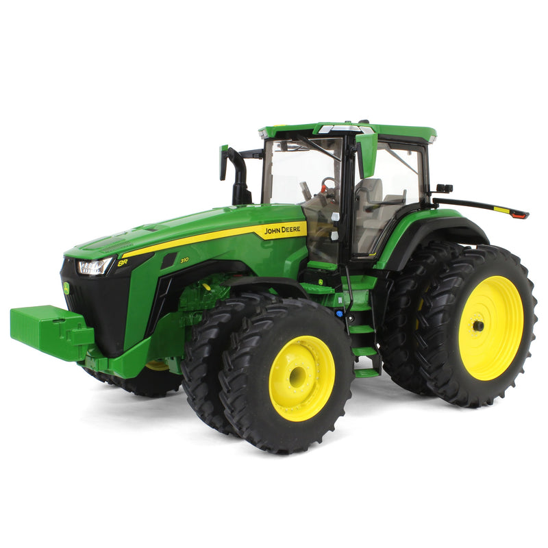 (B&D) 1/16 John Deere 8R 310 Tractor with Front & Rear Duals, ERTL Prestige Collection - Damaged Box