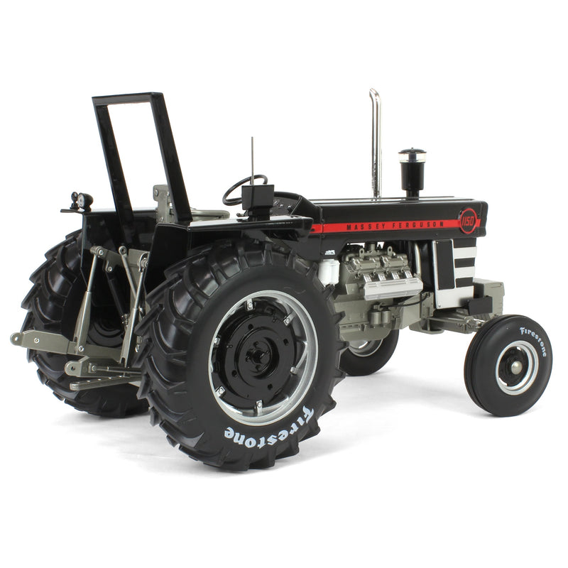 Black Chase Unit ~ 1/16 Massey Ferguson 1150 Tractor with ROPS & Firestone Tires by SpecCast