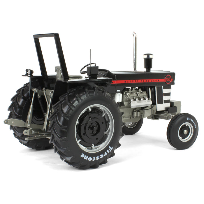 Black Chase Unit ~ 1/16 Massey Ferguson 1150 with ROPS & Firestone Tires