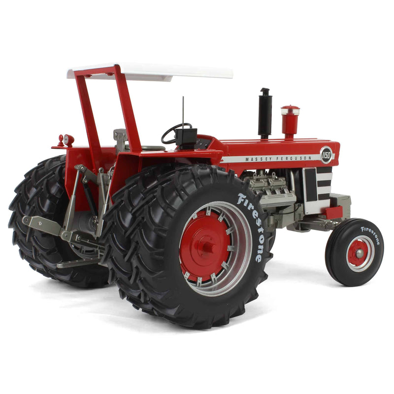 Set of 2 ~ 1/16 Massey Ferguson 1150 Tractors with Firestone Tires by SpecCast, 1st in Outback Toys Exclusive 20th Century Series