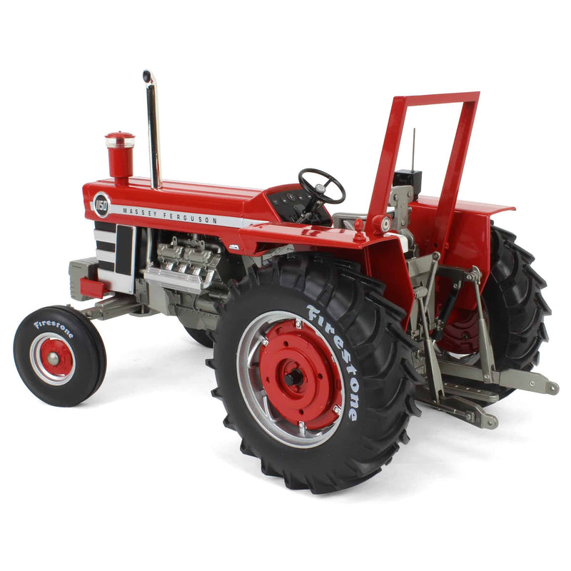 Set of 2 ~ 1/16 Massey Ferguson 1150 Tractors with Firestone Tires by SpecCast, 1st in Outback Toys Exclusive 20th Century Series