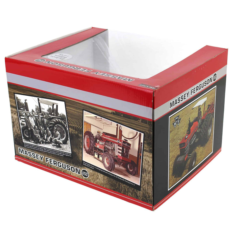 Set of 2 ~ 1/16 Massey Ferguson 1150 Tractors with Firestone Tires by SpecCast, 1st in Outback Toys Exclusive 20th Century Series