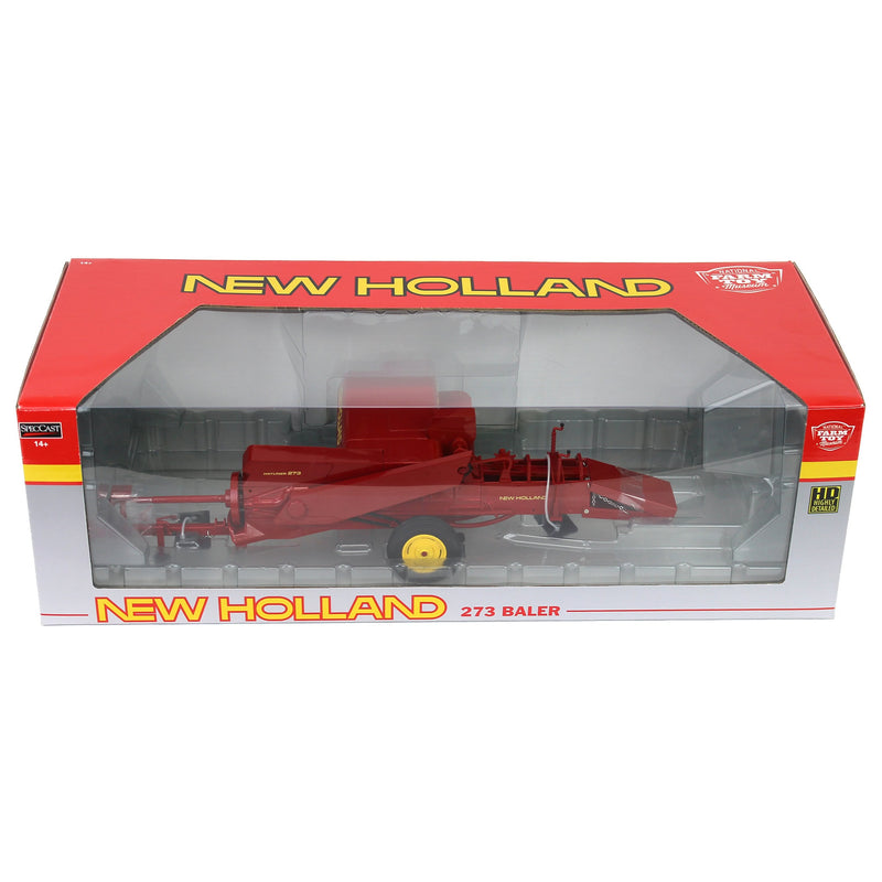 (B&D) 1/16 New Holland 273 Square Baler by SpecCast, 2024 National Farm Toy Museum Renovation Unit, 4th in Series - Damaged Box