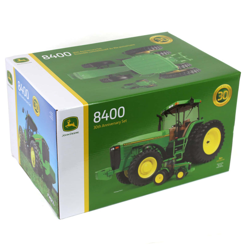 1/16 & 1/64 John Deere 8400 Tractors Set, 30th Anniversary