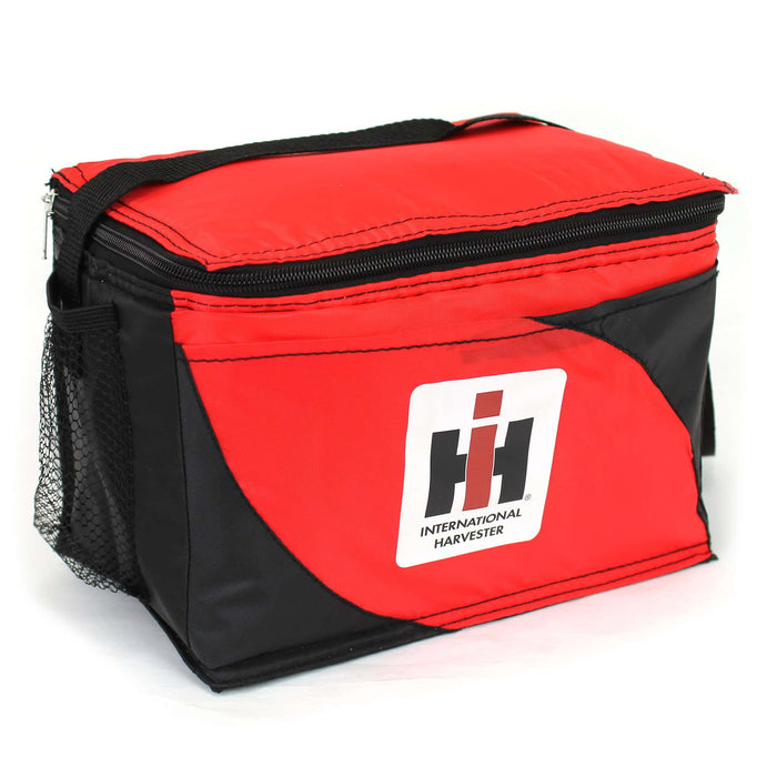 Red & Black International Harvester IH Logo Lunch Box