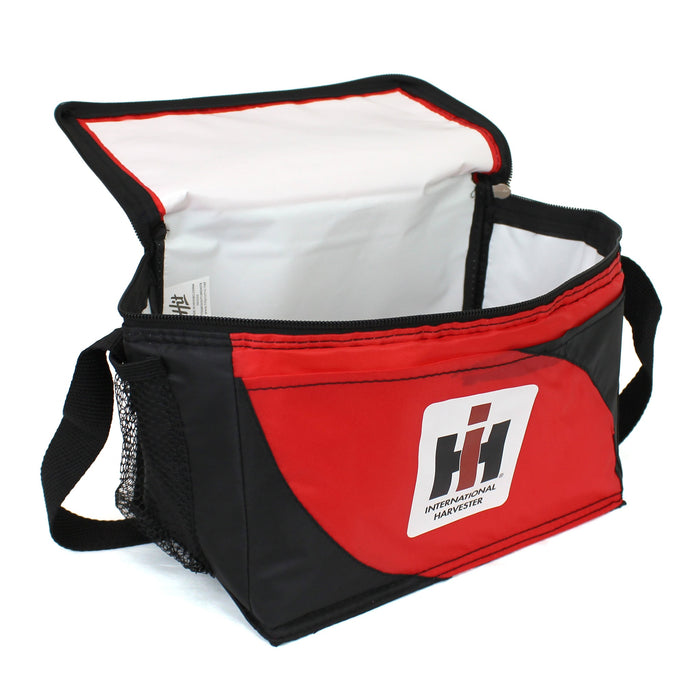 Red & Black International Harvester IH Logo Lunch Box