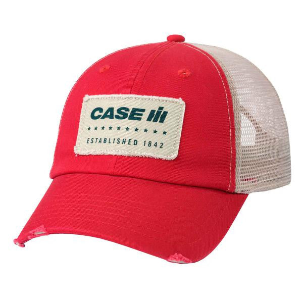 Case IH Established 1842 Red Distressed Cap