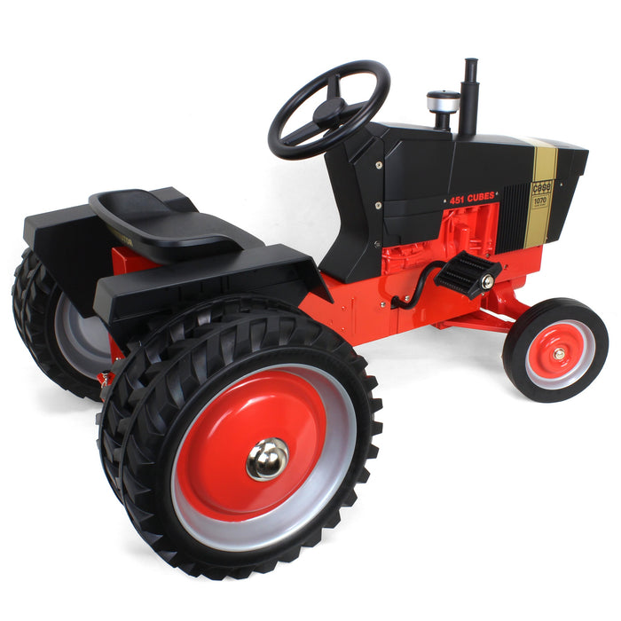 Case 1070 Agri King Black Knight Demonstrator Pedal Tractor, ERTL Limited Series