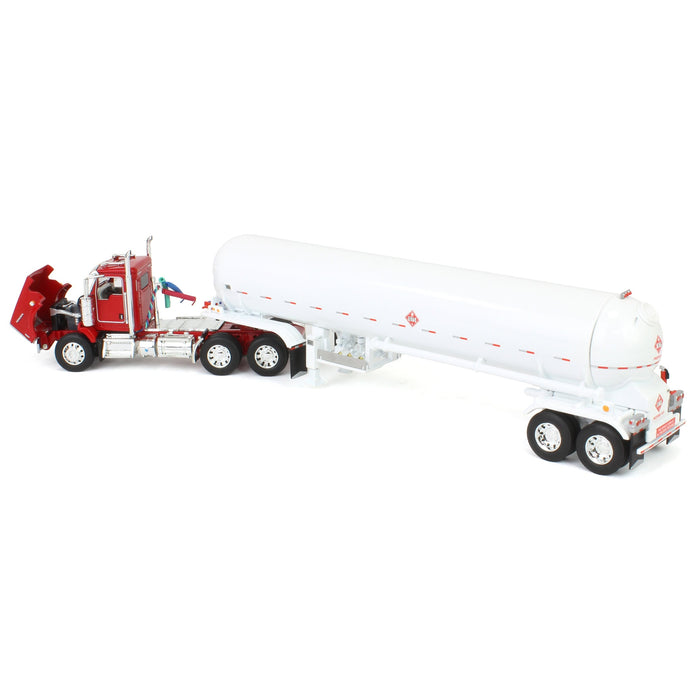 1/64 Red Kenworth T800 w/ Mississippi LP Anhydrous Tanker, DCP by First Gear