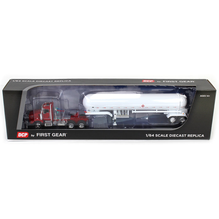 1/64 Red Kenworth T800 w/ Mississippi LP Anhydrous Tanker, DCP by First Gear