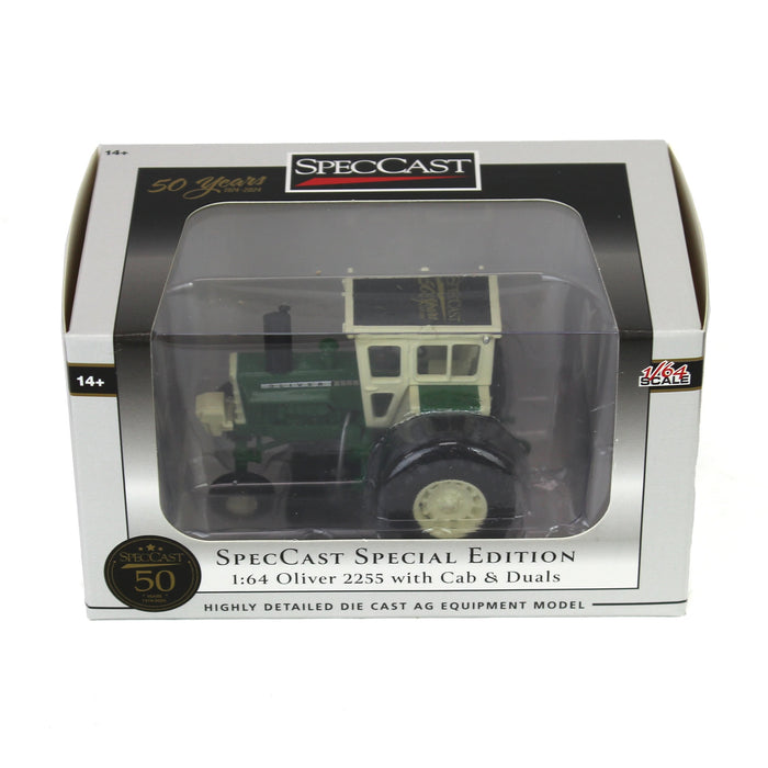 1/64 Oliver 2255 with Cab & Rear Duals, SpecCast 50th Anniversary Edition