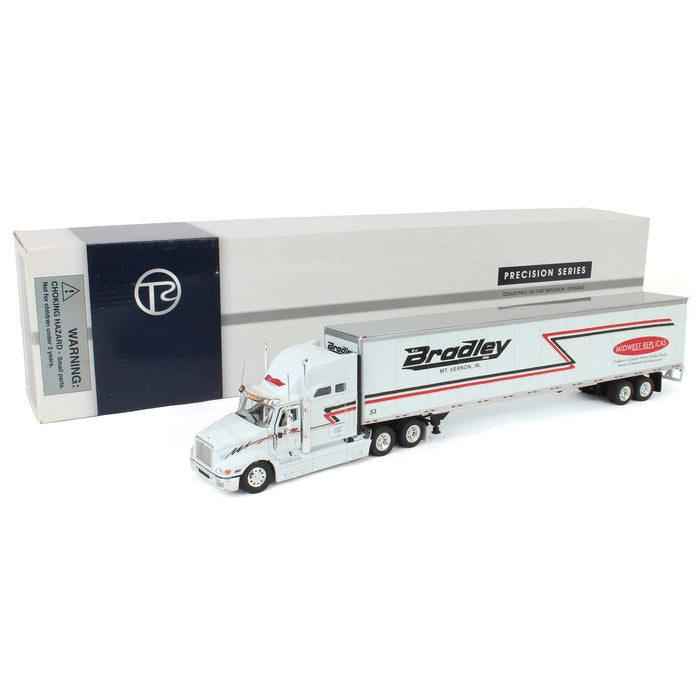 1/53 International 9400i Bradley Trucking Semi with Wabash Duraplate Trailer