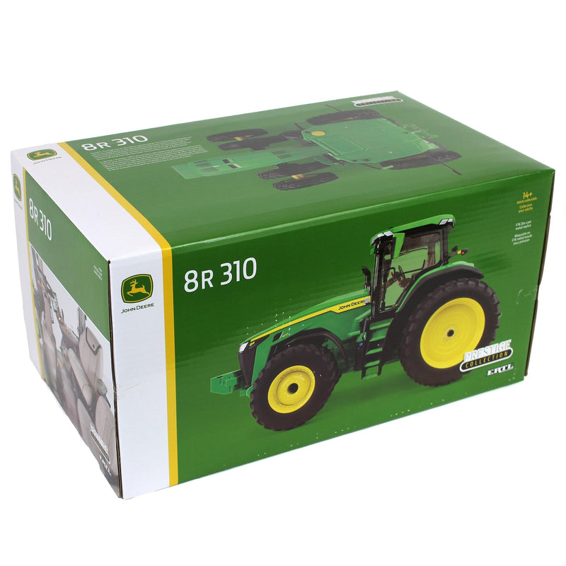 Silver Painted Chase Unit ~ 1/16 John Deere 8R 310 with Front & Rear Duals, ERTL Prestige Collection