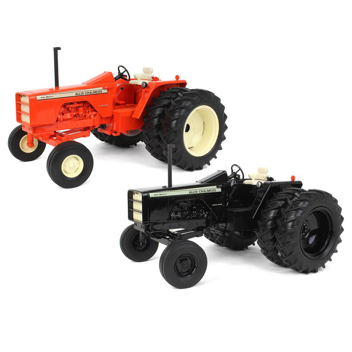 Set of 2 ~ 1/16 Allis Chalmers One-Ninety with Rear Duals, 2023 National Farm Toy Museum