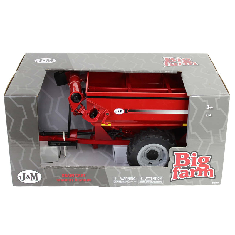 1/16 Big Farm Red J&M 875 Grain Cart, Outback Toys Exclusive