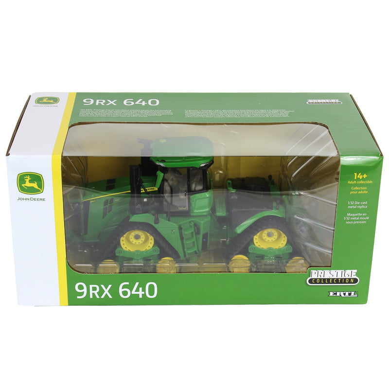 1/32 John Deere 9RX 640 Tractor with Tracks, ERTL Prestige Collection