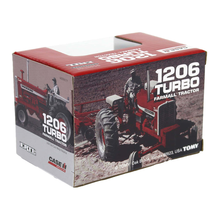 Black Chase Unit ~ 1/64 IH Farmall 1206 Turbo Tractor with Rear Duals, ERTL Prestige Collection