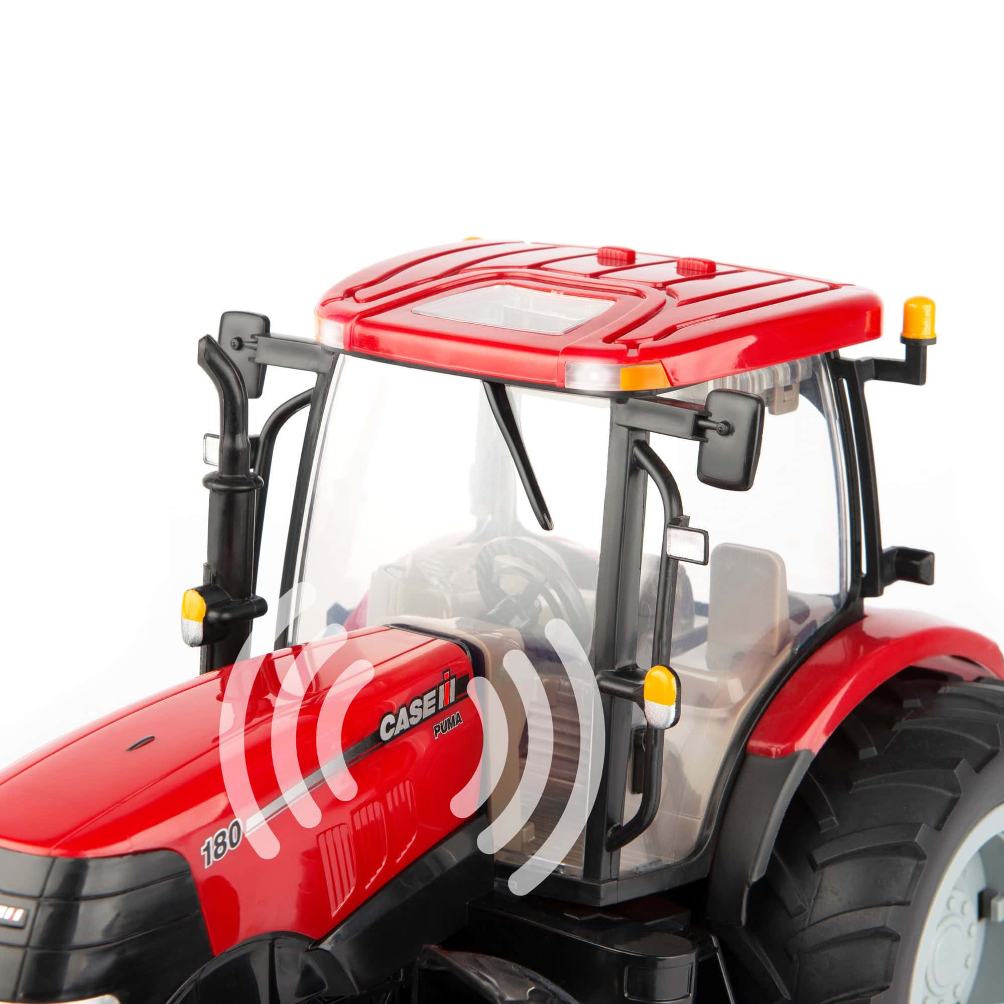 1/16 Case IH Puma 180 Tractor & Red J&M 875 Grain Cart Set, ERTL