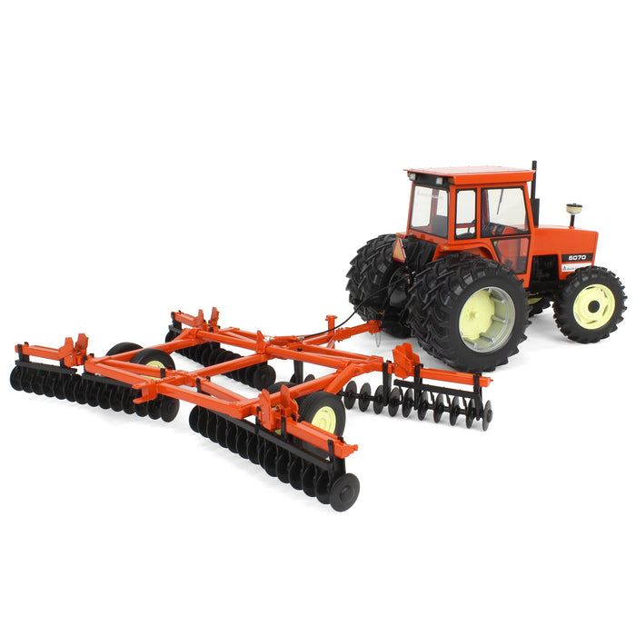 1/16 Allis Chalmers 6070 FWA with Rear Duals & Orange Wing Disc, 2024 Iowa FFA Limited Edition