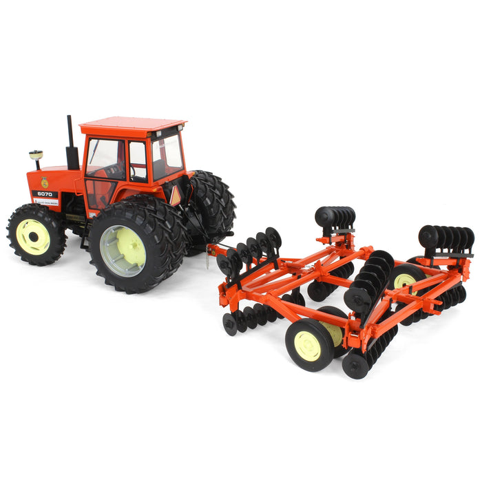 1/16 Allis Chalmers 6070 FWA with Rear Duals & Orange Wing Disc, 2024 Iowa FFA Limited Edition