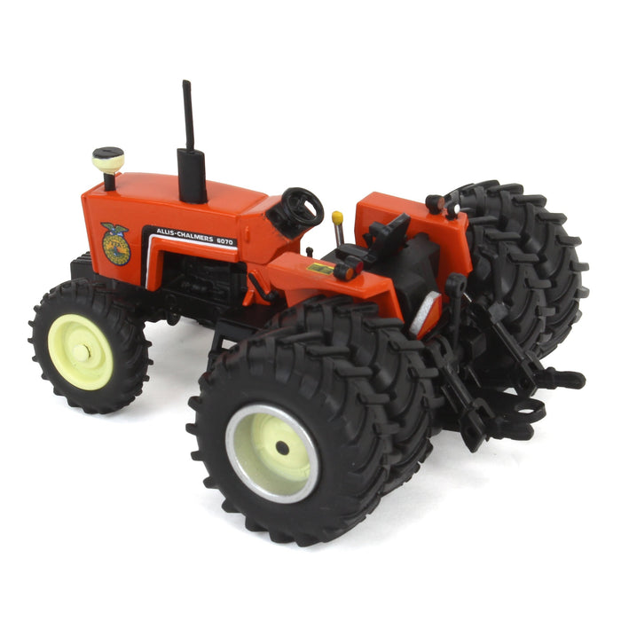 (B&D) 1/64 Allis Chalmers 6070 FWA with Rear Duals, 2024 Iowa FFA Limited Edition - Damaged Item