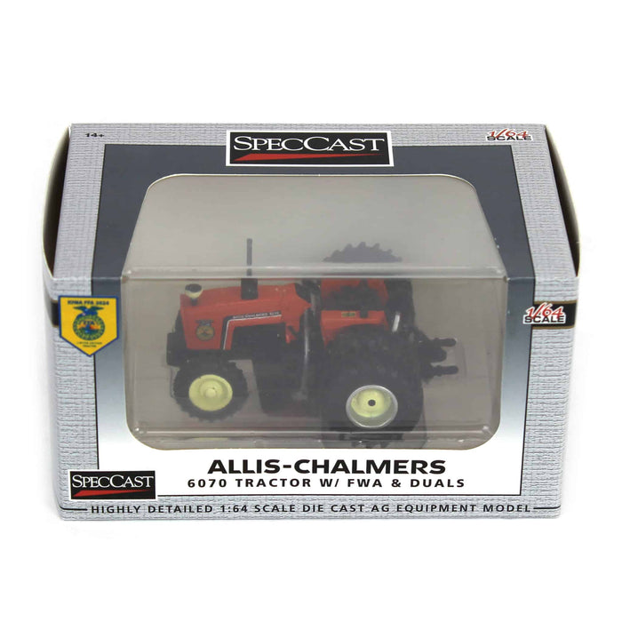 1/64 Allis Chalmers 6070 FWA with Rear Duals, 2024 Iowa FFA Limited Edition