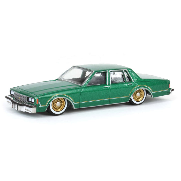 1/64 1985 Chevrolet Impala, Bright Green Metallic, California Lowriders Series 4