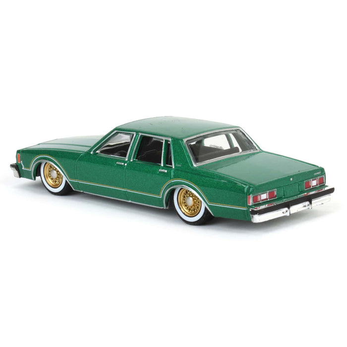 1/64 1985 Chevrolet Impala, Bright Green Metallic, California Lowriders Series 4