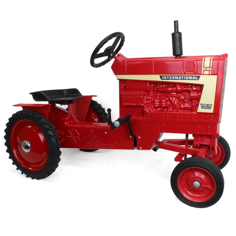 International Hydro 100 Wide Front Pedal Tractor with Rear Fenders & Muffler