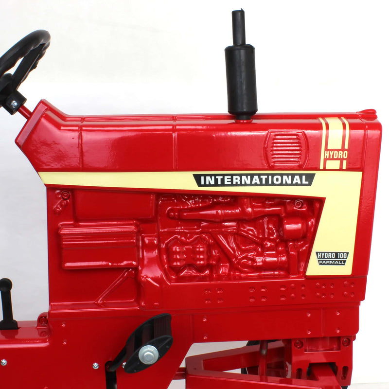 International Hydro 100 Wide Front Pedal Tractor with Rear Fenders & Muffler