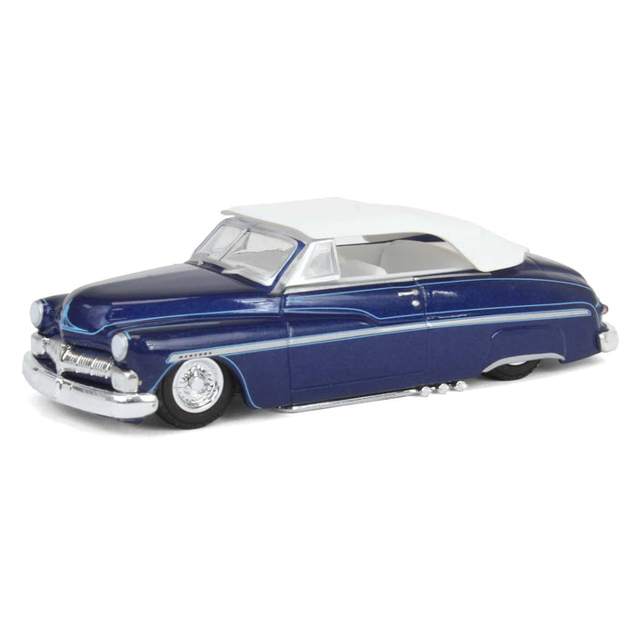 1/64 1950 Mercury Eight Chopped Top Convertible with Pinstripes, California Lowriders Series 4