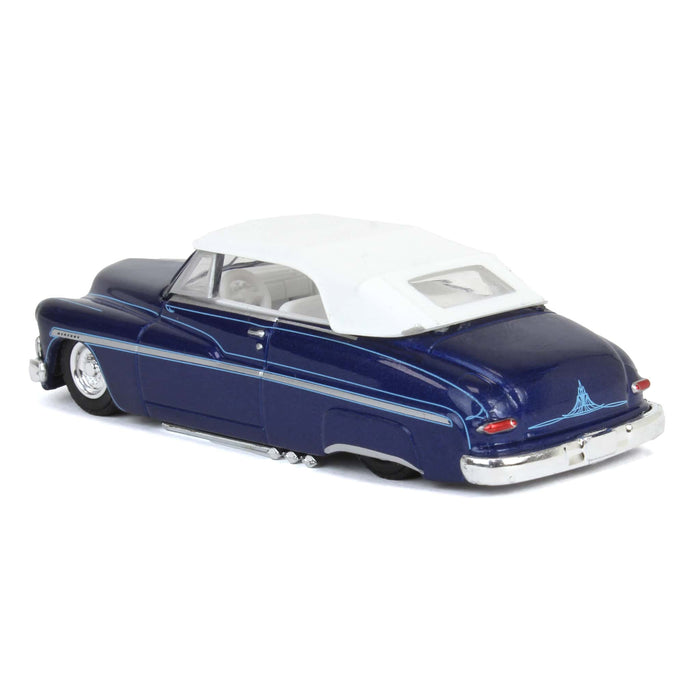 1/64 1950 Mercury Eight Chopped Top Convertible with Pinstripes, California Lowriders Series 4