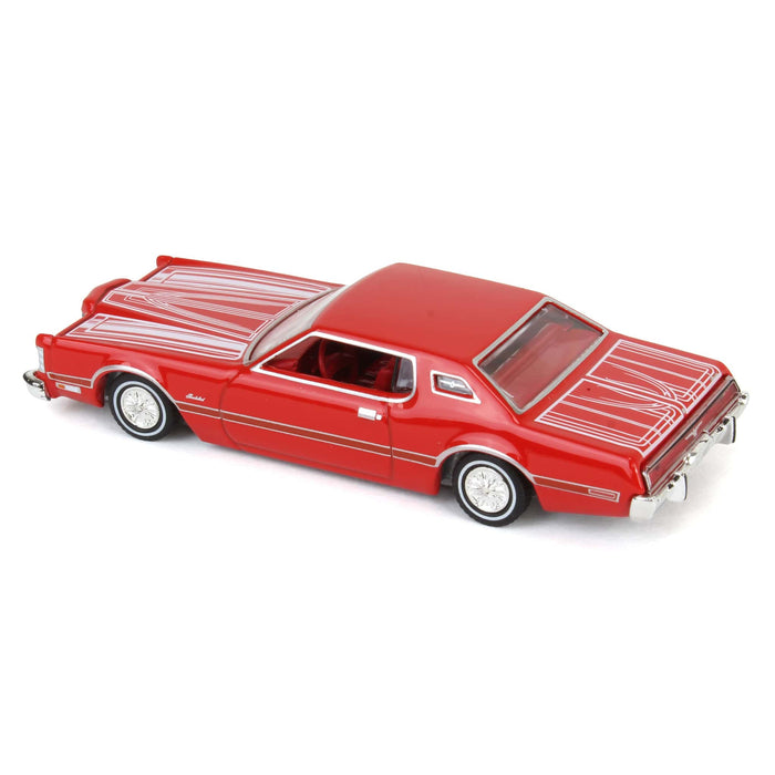 1/64 1973 Ford Thunderbird, Red Custom, California Lowriders Series 6