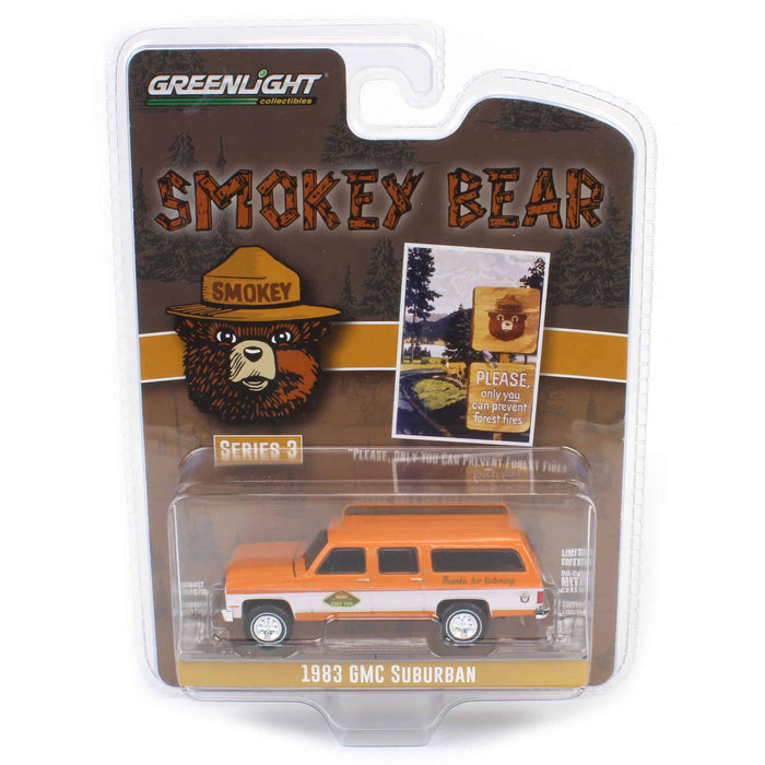 1/64 1983 GMC Suburban, Smokey Bear Series 3