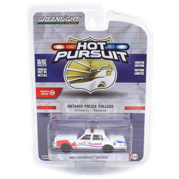 1/64 1987 Chevrolet Caprice, Ontario Police College, Hot Pursuit Series 39