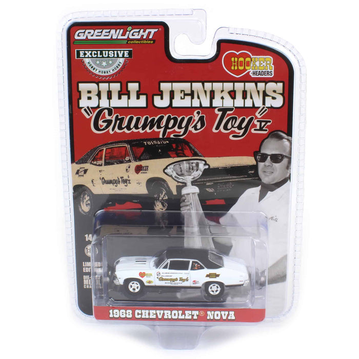 1/64 1968 Chevrolet Nova SS, Bill Jenkins "Grumpy's Toy" Hooker Headers, Hobby Exclusive