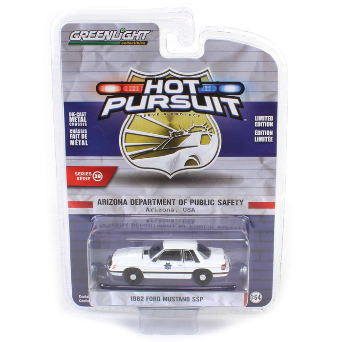 1/64 1982 Ford Mustang SSP Arizona Department of Public Safety, Hot Pursuit Series 39