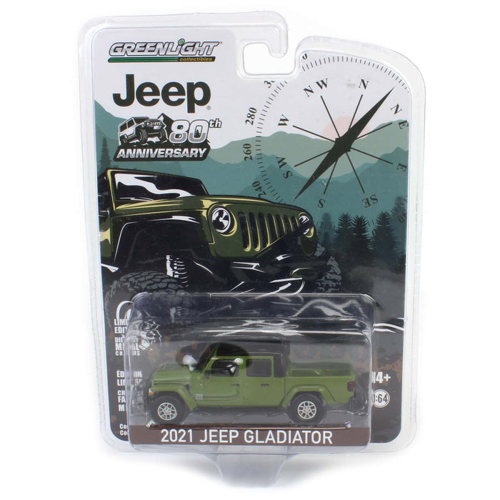 1/64 2021 Jeep Gladiator, 80th Anniversary Ed, Anniversary Series 13