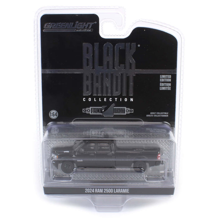 1/64 2024 Ram 2500 Laramie, Black Bandit Series 29