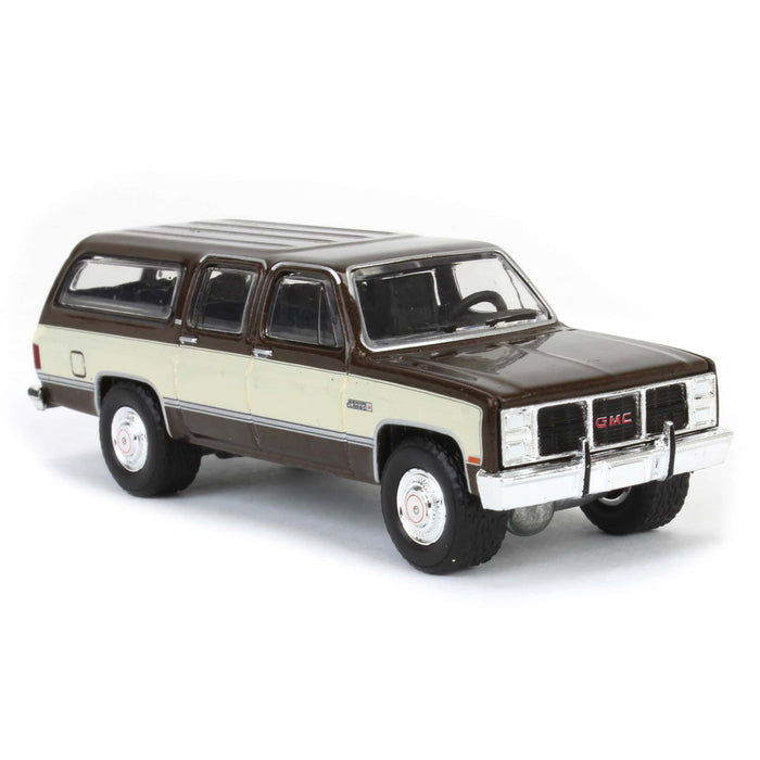 1/64 1986 GMC Suburban, Indian Bronze & Doeskin Tan, Showroom Floor Series 6