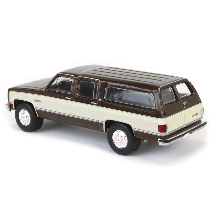 1/64 1986 GMC Suburban, Indian Bronze & Doeskin Tan, Showroom Floor Series 6