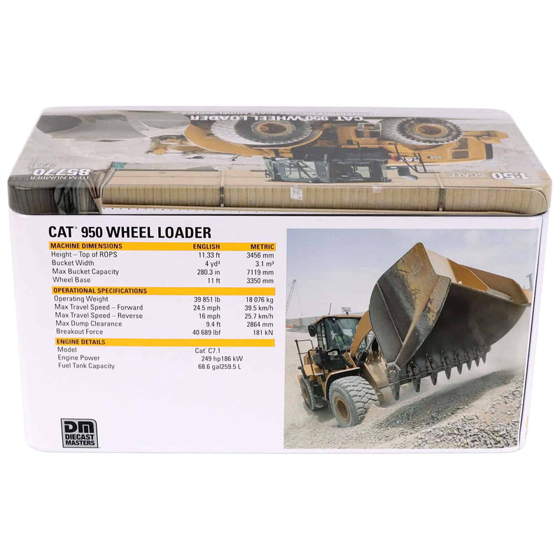1/50 Caterpillar 950 Medium Wheel Loader, High Line Series