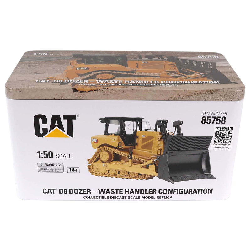 1/50 Caterpillar D8 Dozer Waste Handler Configuration, High Line Series