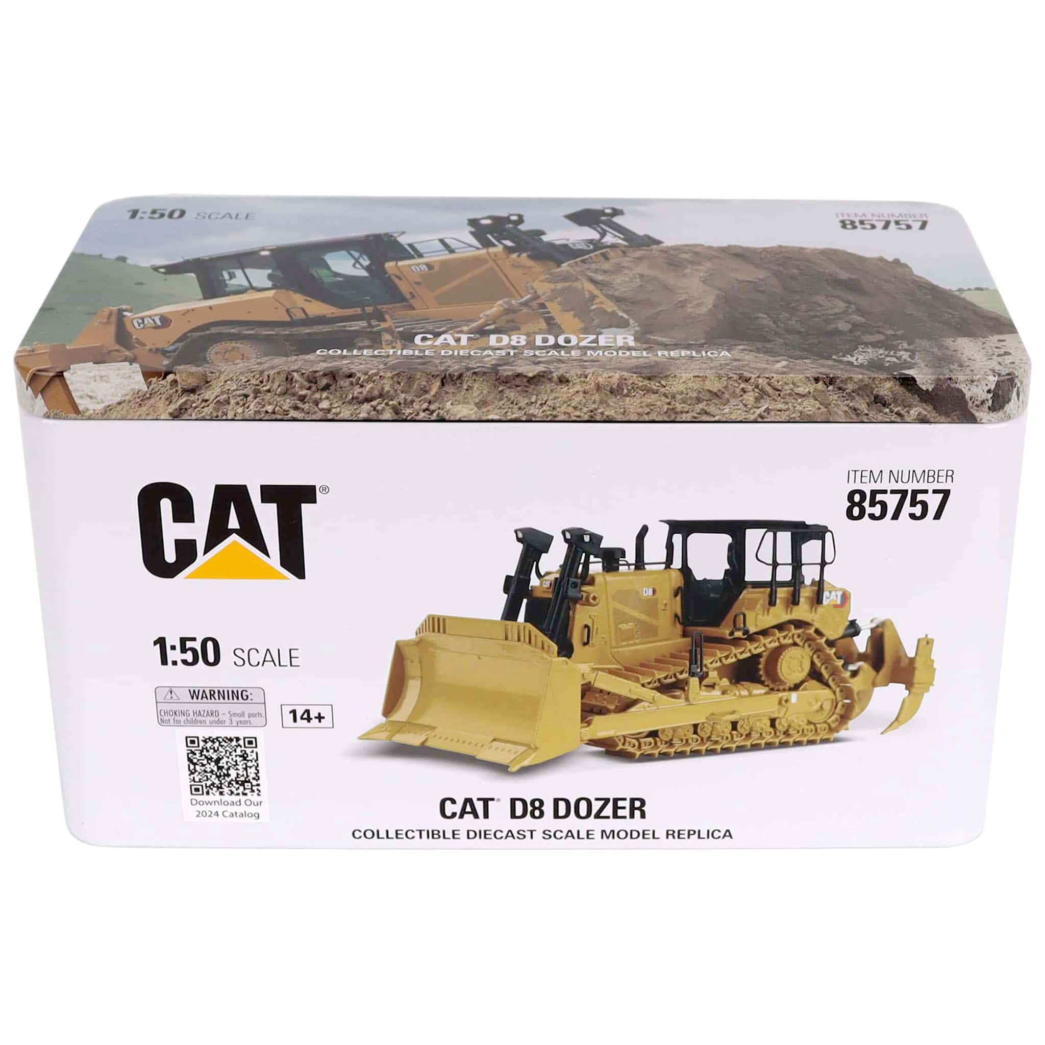 1/50 Caterpillar D8 Dozer with Ripper, High Line Series — Outback Toys