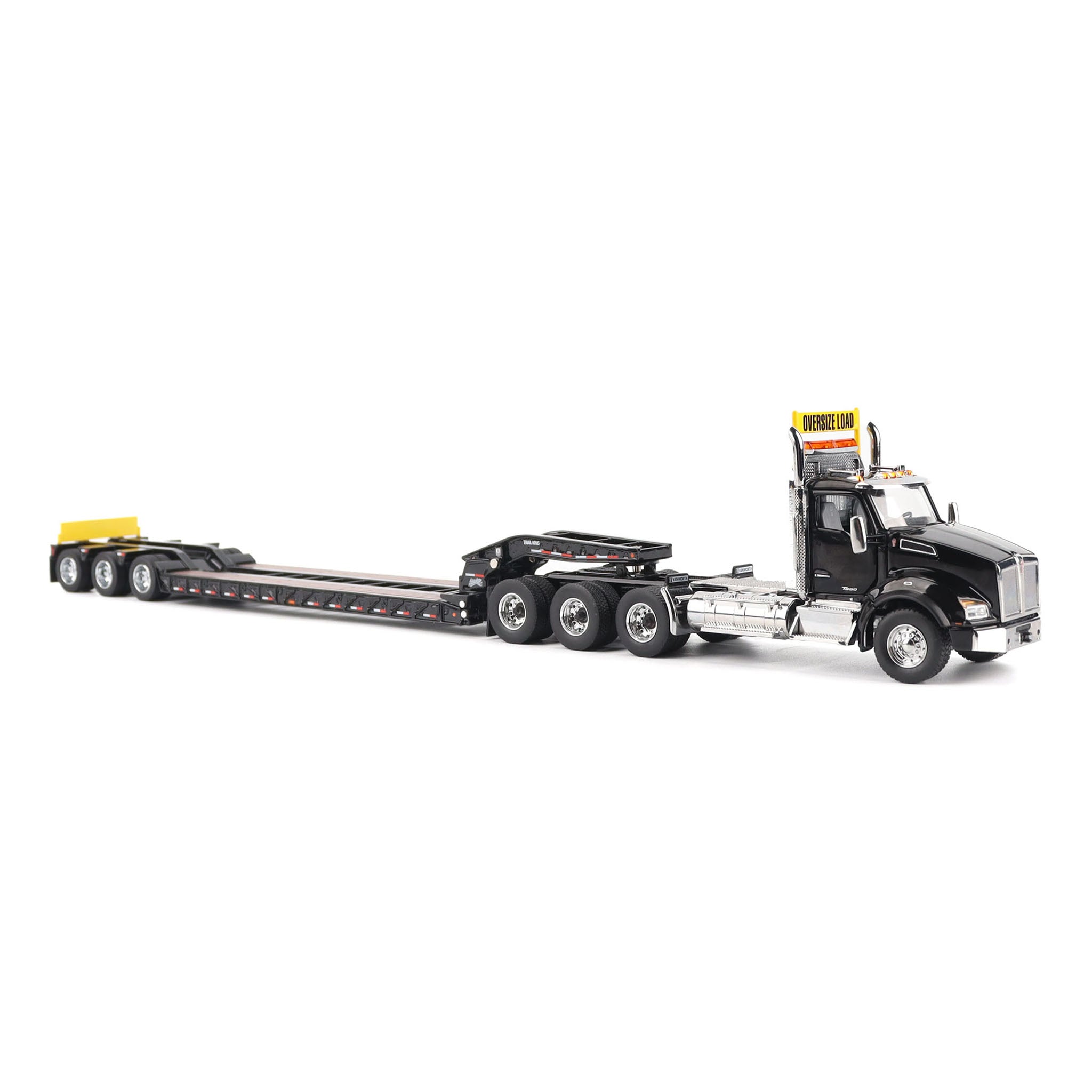 71134 1/50 Black Kenworth T880 SBFA with Black Trail King TK120