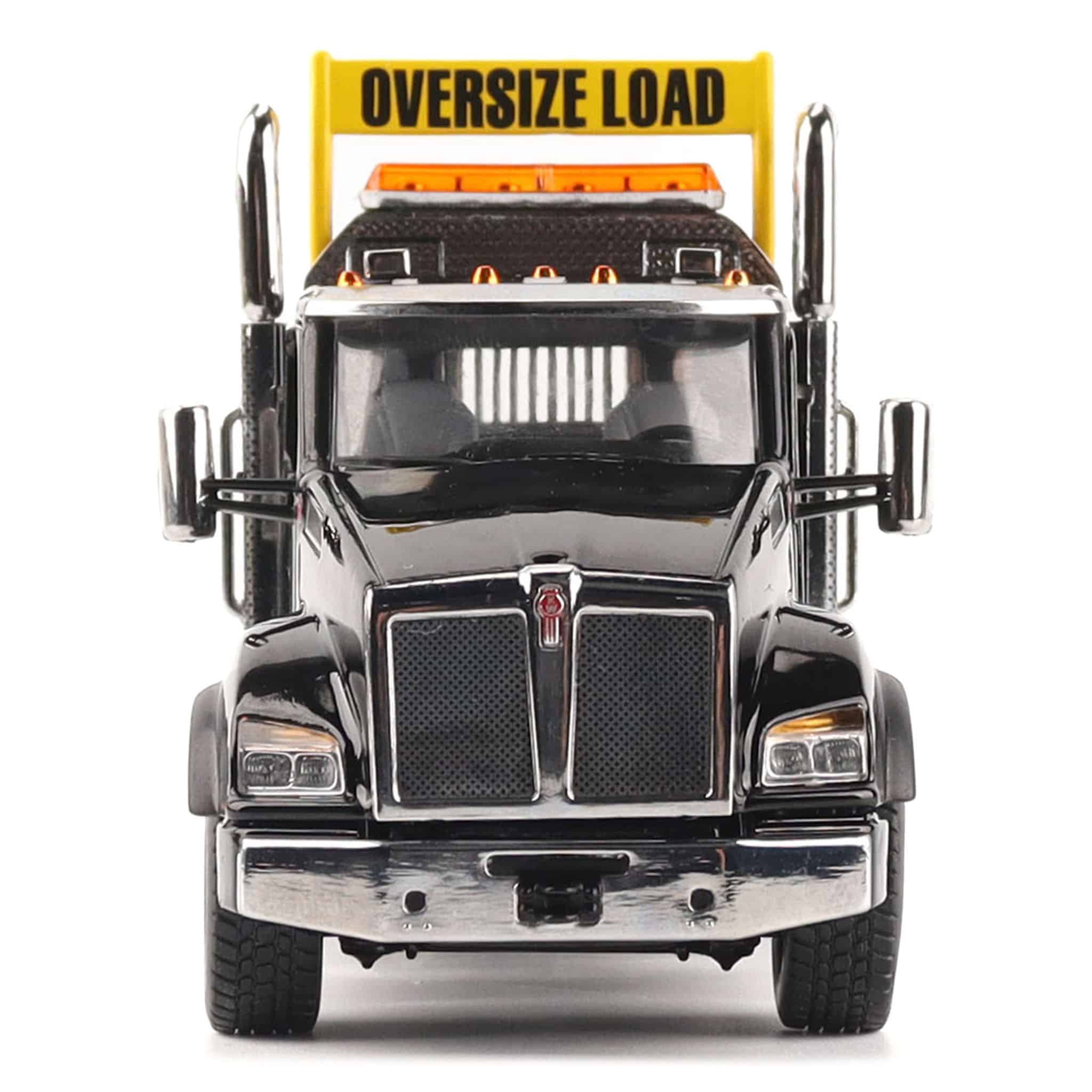 1/50 Black Kenworth T880 SBFA with Black Trail King TK120 HDG