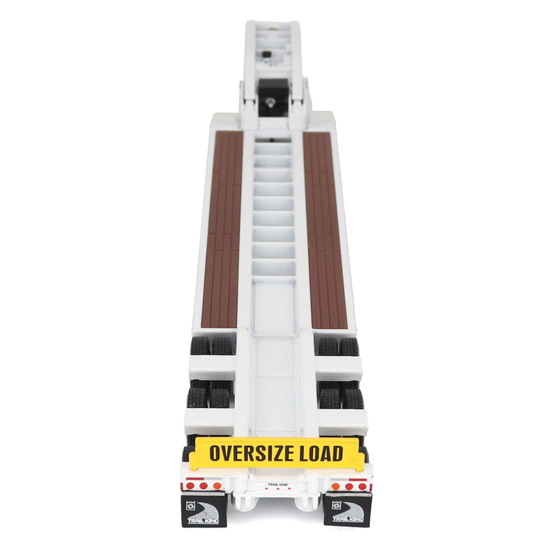 1/50 Trail King TK120 HDG Lowboy Trailer (White Regular Version)