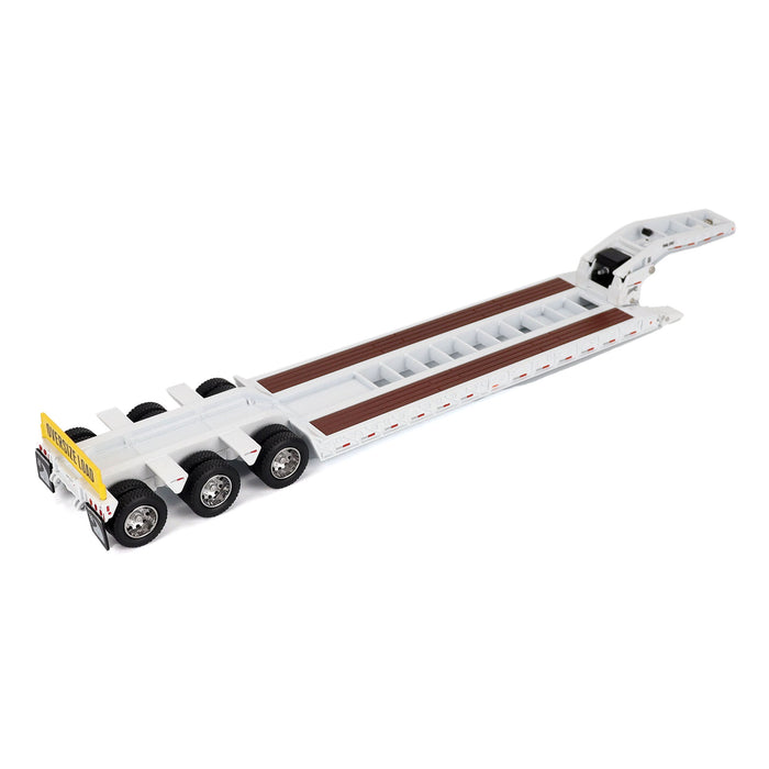 1/50 Trail King TK120 HDG Lowboy Trailer (White Regular Version)