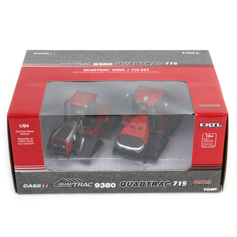 1/64 Case IH Steiger 715 Quadtrac & Steiger 9380 Set, ERTL Prestige