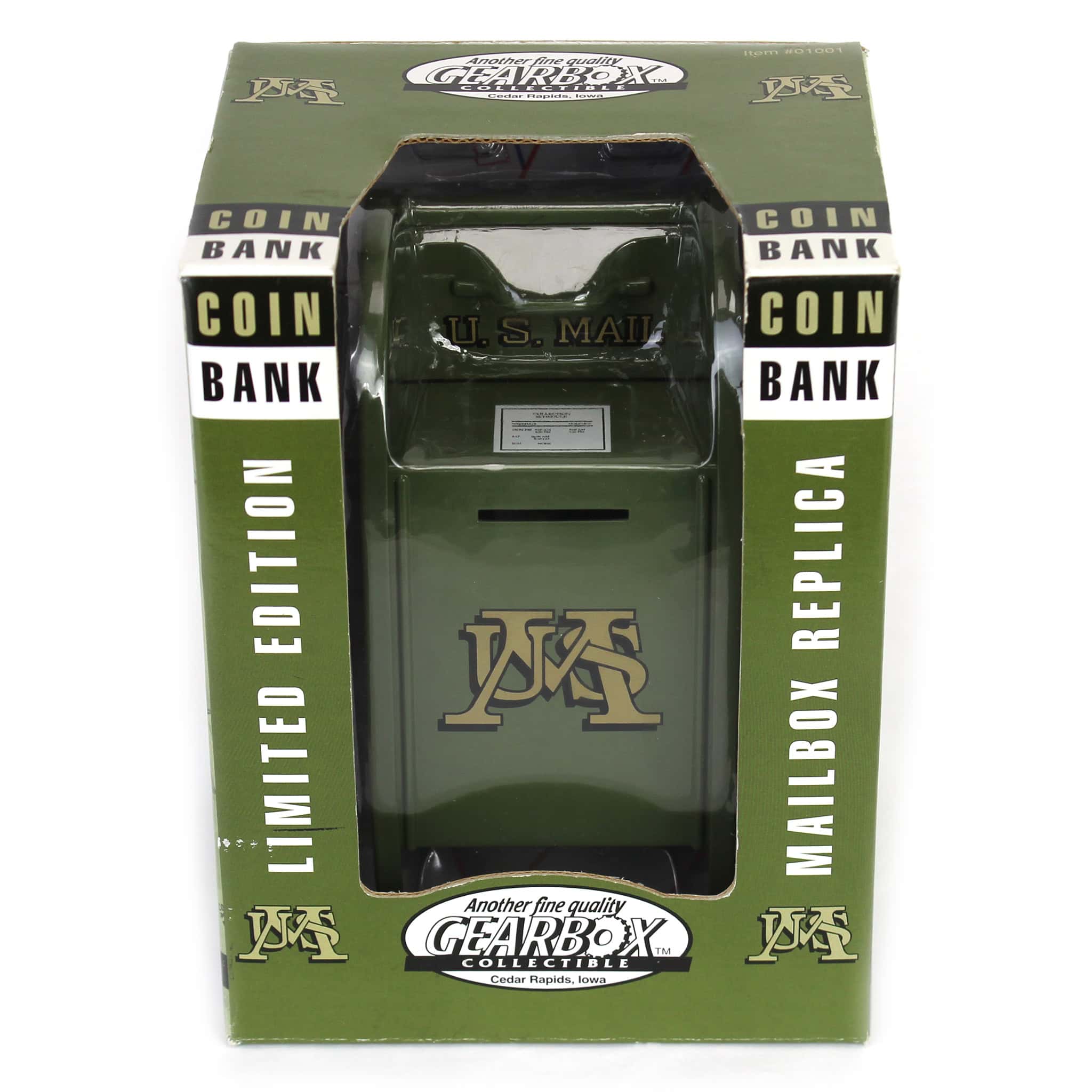 Limited Edition US Mail Mailbox by Gearbox Collectibles — Outback Toys